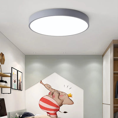 Macaron LED Nordic ceiling light