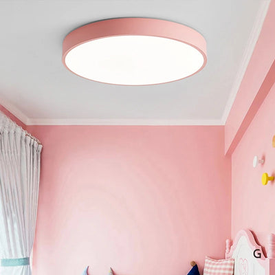 Macaron LED Nordic ceiling light