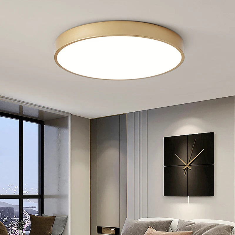 Macaron LED Nordic ceiling light