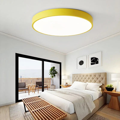 Macaron LED Nordic ceiling light